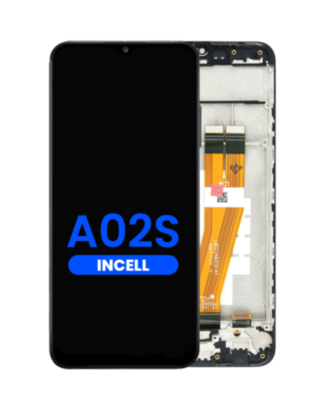 LCD Assembly with Frame for Galaxy A02s (A025U / 2020) (US Version / Single Sim) (Aftermarket Incell)