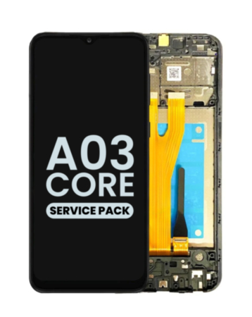 LCD Assembly with Frame for Galaxy A03 Core (A032 / 2021) (Service Pack)