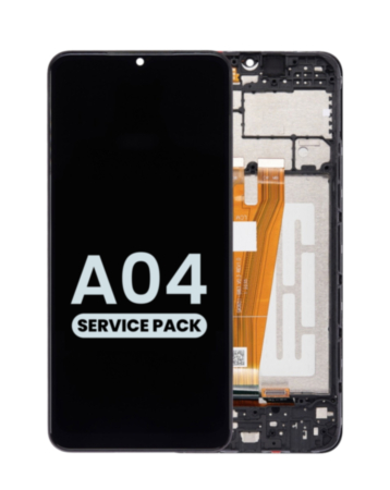 LCD Assembly with Frame for Galaxy A04 (A045 / 2022) (Service Pack)