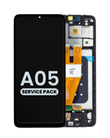 LCD Assembly with Frame for Galaxy A05 (A055 / 2023) (Service Pack)