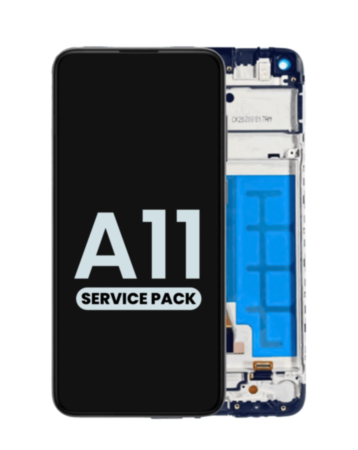 LCD Assembly with Frame for Galaxy A11 (A115F / A115M / 2020) (159.5mm / International Version) (Service Pack)
