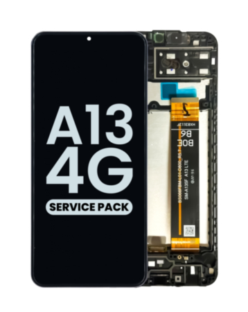 LCD Assembly with Frame for Galaxy A13 4G (A135 / 2022) (Service Pack)