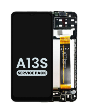 LCD Assembly with Frame for Galaxy A13s (A137 / 2022) (Service Pack)
