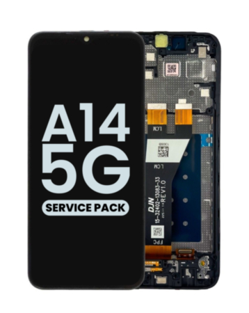 LCD Assembly with Frame for Galaxy A14 5G (A146P / 2023) (Small Connector) (Service Pack)