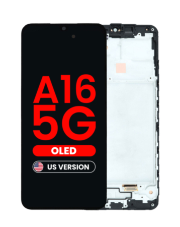 OLED Assembly with Frame for Galaxy A16 5G (A166 / 2024) (US Version) (Aftermarket OLED)