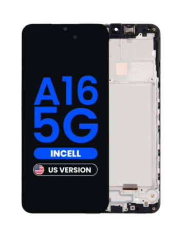LCD Assembly with Frame for Galaxy A16 5G (A166U / 2024) (US Version) (Aftermarket Incell)