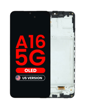 OLED Assembly with Frame for Galaxy A16 5G (A166 / 2024) (US Version) (6.46") (Aftermarket OLED)