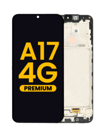 OLED Assembly with Frame for Galaxy A17 4G (A175 / 2025) (Premium)