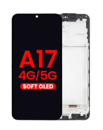 OLED Assembly with Frame for Galaxy A17 4G (A175 / 2025) / A17 5G (A176 / 2025) (6.46") (Aftermarket OLED)