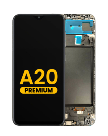 OLED Assembly with Frame for Galaxy A20 (A205U / 2019) (Premium)