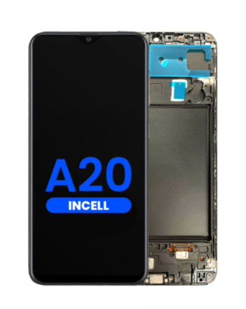 LCD Assembly with Frame for Galaxy A20 (A205U / 2019) (Aftermarket Incell)