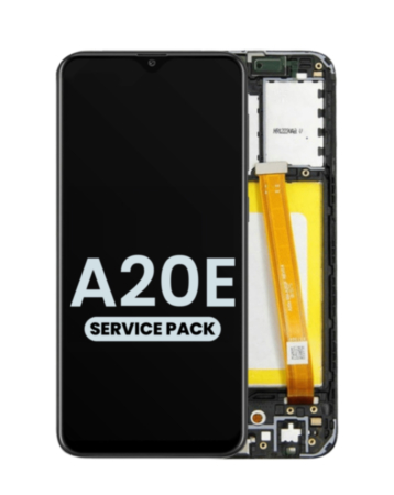 LCD Assembly with Frame for Galaxy A20E (A202 / 2019) (Service Pack)