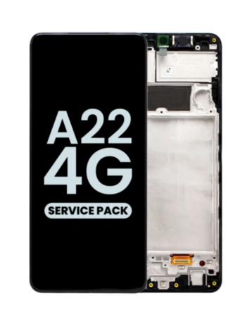 Order the OLED Assembly with Frame Service Pack for Galaxy A22 4G A225 2021.

