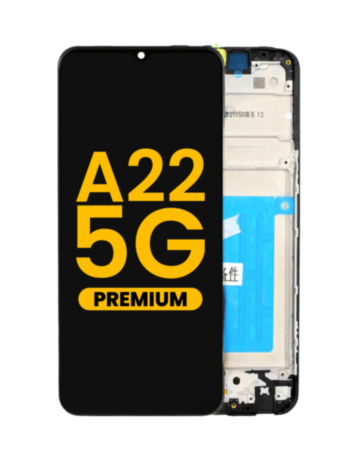 LCD Assembly with Frame for Galaxy A22 5G (A226 / 2021) (Premium)