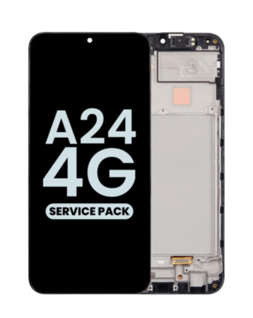OLED Assembly with Frame for Galaxy A24 4G (A245 / 2023) (Service Pack)