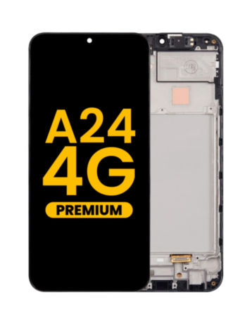 OLED Assembly with Frame for Galaxy A24 4G (A245 / 2023) (Premium)