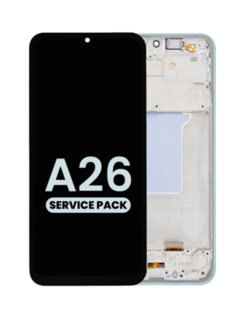 OLED Assembly with Frame for Galaxy A26 5G (A266 / 2025) (LIME GREEN) (Service Pack)