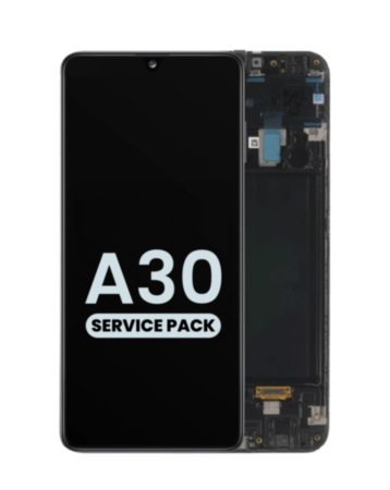 OLED Assembly with Frame for Galaxy A30 (A305 / 2019) (Service Pack)