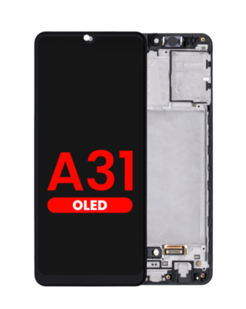 OLED Assembly with Frame for Galaxy A31 (A315 / 2020) (Aftermarket OLED)