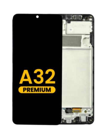 OLED Assembly with Frame for Galaxy A32 4G (A325 / 2021) (Premium)