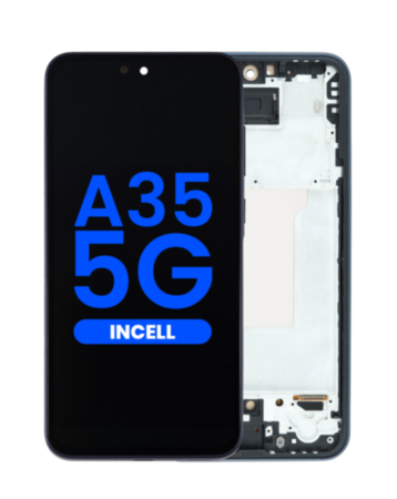 LCD Assembly with Frame for Galaxy A35 5G (A356 / 2024) (NAVY) (Aftermarket Incell)