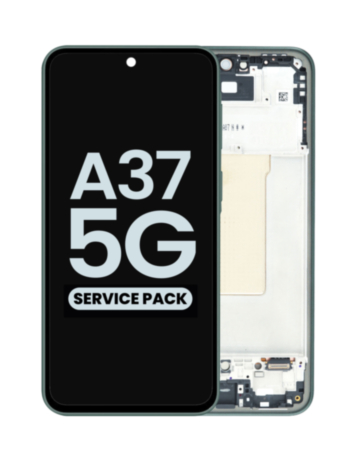 OLED Assembly with Frame for Galaxy A37 5G (A376 / 2026) (GREEN) (Service Pack)