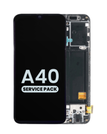 Purchase the OLED Assembly with Frame for Galaxy A40 A405 2019, Service Pack.