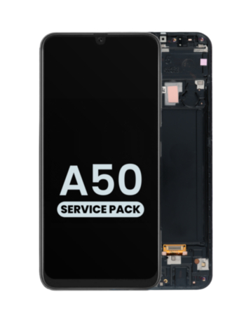 OLED Assembly with Frame for Galaxy A50 (A505 / 2019) (International Version) (Service Pack)
