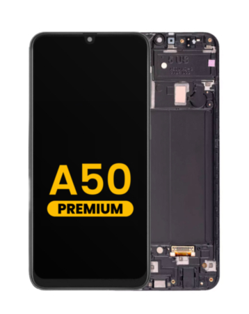 OLED Assembly with Frame for Galaxy A50 (A505U / 2019) (Premium)