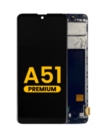 OLED Assembly with Frame for Galaxy A51 4G (A515 / 2019) (Premium)