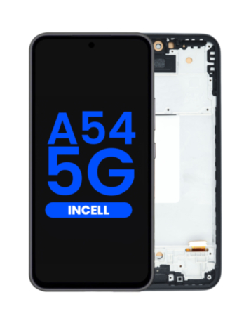 LCD Assembly with Frame for Galaxy A54 5G (A546 / 2023) (AWESOME GRAPHITE) (Aftermarket Incell)