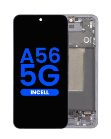LCD Assembly with Frame for Galaxy A56 (A566 2025) (GRAPHITE) (Aftermarket Incell)