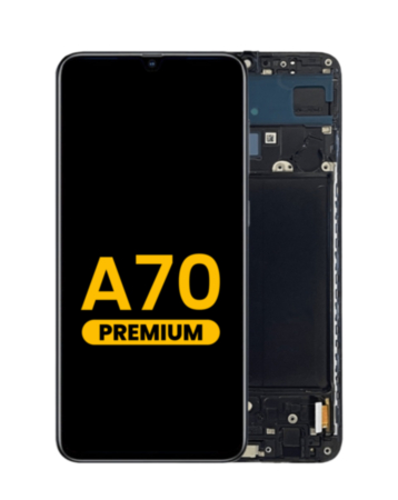 OLED Assembly with Frame for Galaxy A70 (A705 / 2019) (Premium)