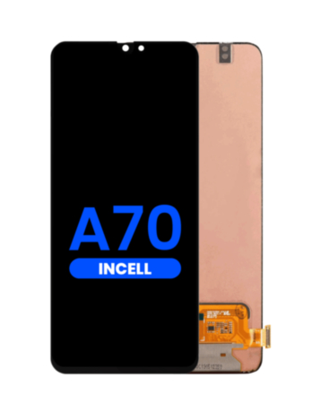 LCD Assembly without Frame for Galaxy A70 (A705 / 2019) (Without Fingerprint Scanner) (Aftermarket Incell)
