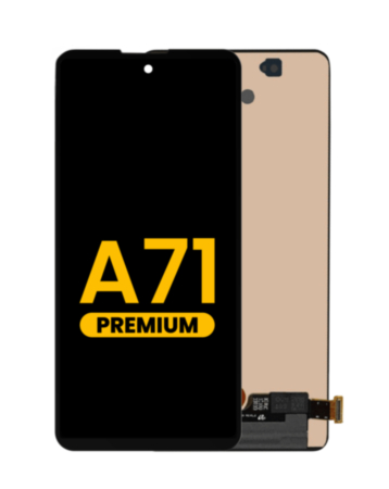 Order the premium OLED assembly without frame for the Galaxy A71 2020 model A715.
