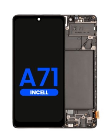 LCD Assembly with Frame for Galaxy A71 (A715 / 2020) (Aftermarket Incell)