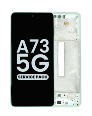 OLED Assembly with Frame for Galaxy A73 5G (A736 / 2022) (MINT) (Service Pack)