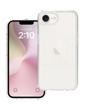 Hybrid Case with Air Cushion Technology - (CLEAR) for iPhone 16e / 17e (Only Ground Shipping)