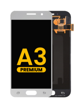 OLED Assembly without Frame for Galaxy A3 (A320 / 2017) (WHITE) (Premium)