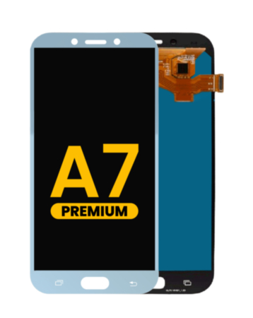 OLED Assembly without Frame for Galaxy A7 (A720 / 2017) (LIGHT BLUE) (Premium)