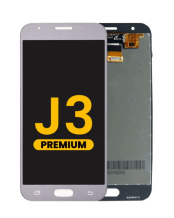 LCD Assembly for Galaxy J3 (J327 / 2017) (SILVER) (Premium)