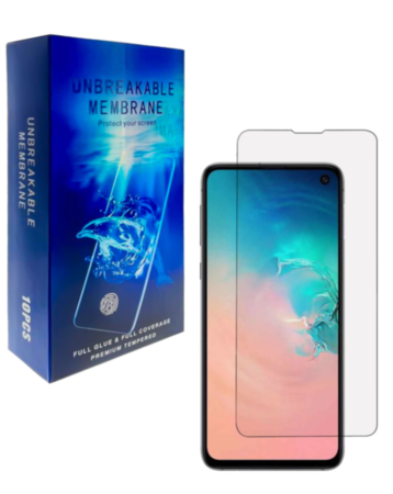 Buy the thermoplastic TPU screen protector for Galaxy S10E, Armor Style, pack of 10.