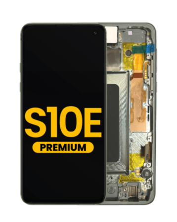OLED Assembly with Frame for Galaxy S10E (G970) (PRISM GREEN) (Premium)