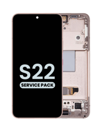 OLED Assembly with Frame for Galaxy S22 (S901) (Violet) (Service Pack)