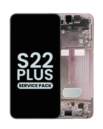 Grab the wholesale deals on the OLED Assembly with Frame for the Galaxy S22 Plus S906 in Pink Gold, Service Pack.
