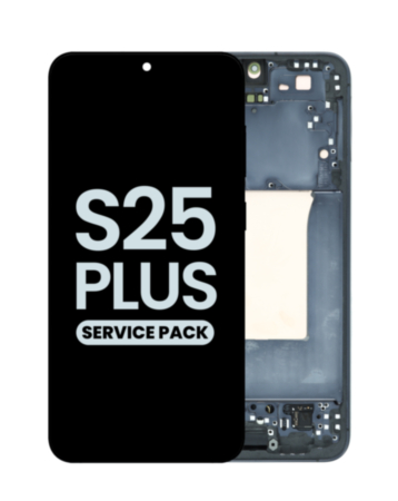 OLED Assembly with Frame for Galaxy S25 Plus (S936) (Blue Black) (Service Pack)