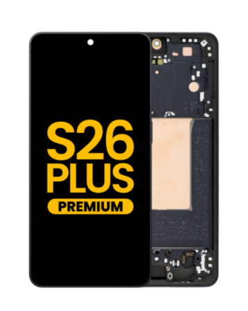 OLED Assembly with Frame for Galaxy S26 Plus (S947) (Black) (Premium)
