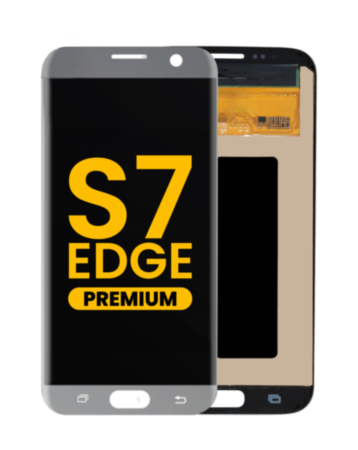 OLED Assembly without Frame for Galaxy S7 Edge (G935) (SILVER) (Premium)