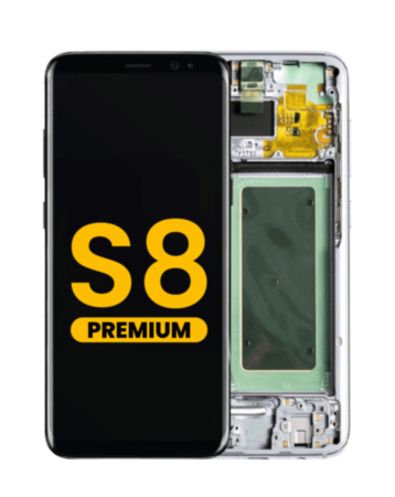 OLED Assembly with Frame for Galaxy S8 (G950) (Coral Blue) (Premium)