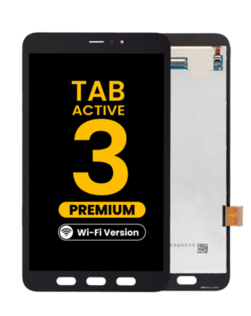 LCD Assembly without Frame for Galaxy Tab Active 3 (T570) (2020) (WiFi Version) (BLACK) (Premium)